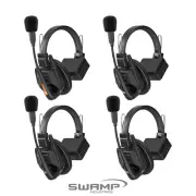 Saramonic WiTalk9 WT4S 4-Person Full-Duplex Wireless Intercom Headset System