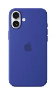 Apple Ultramarine Silicone Case For Iphone 16 Plus￼