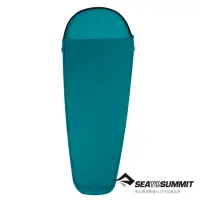 在飛比找momo購物網優惠-【SEA TO SUMMIT】Coolmax 睡袋內套 水藍
