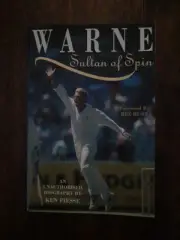 Warne Sultan Of Spin By Ken Piesse 1995 Paperback Book Biography Cricket Sports