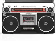 Retro Boombox Radio Cassette Player Recorder AM/FM Radio Wireless Streaming 80s
