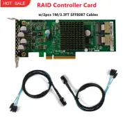 AOC-S2308L-L8i Original RAID Controller Card SAS2308 for Supermicro LSI + Cable