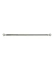 [Marlow] Extendable Adjustable Steel Curtain Rod in Satin Nickel
