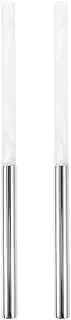 PACKOVE 2pcs Nail Art Liner Pens for Manicure Versatile Drawing Tool for Salon Home Use Compact Design for Precise Application Enhanced Control Nail Art Techniques