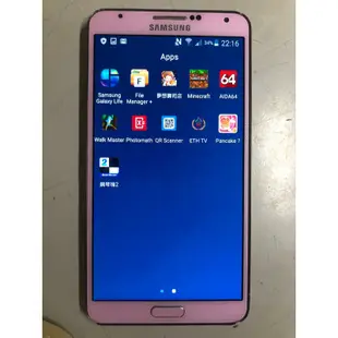 二手品出清 粉紅色 三星 Samsung Galaxy Note 3 SM-N900U 4G 二手 手機 二手機