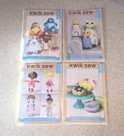 Kwik Sew sewing patterns Lot Of 4 Assorted No Duplicates