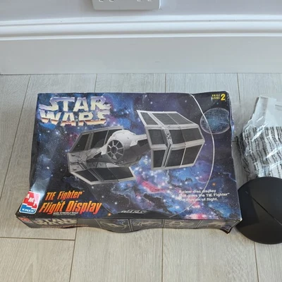 Star Wars TIE Fighter Flight Display PLASTIC MODEL AMT/ERTL 1996
