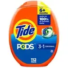 Tide PODS 3-in-1 HE Laundry Detergent Capsules Original Scent 98 oz. 112
