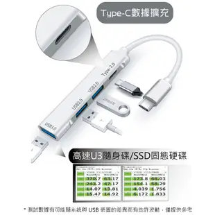 FLYone U3-01 Type-C USB3.0 HUB 多功能 集線器 充電器 傳輸線