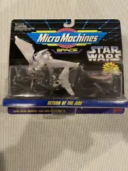 Star Wars Micro Machines ROTJ Set: A-Wing / Tyderium / Speeder Bike Vintage 1994