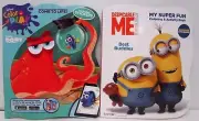 Bendon Coloring & Activity Sticker Books Finding Dory Despicable Me Minion Made
