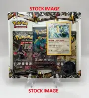 Pokemon Sun & Moon Forbidden Light Regigigas 3-Pack Blister Set - Factory Sealed