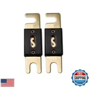 ANL Fuse 50A 50 Amp For Car Vehicle Marine Audio Video System Gold 2 Pack (50