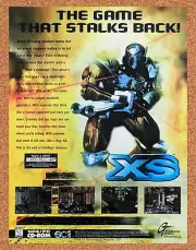 XS PC Original 1996 Ad Authentic Windows 95 Cyberpunk FPS Video Game Promo
