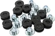 MOLUCKFU Shock Absorbing Pad Motorcycle Buffer Washer Ring Damping Buffer Cushion Mat for Damping Buffer Wear-resistant Motorcycle Buffer Set
