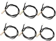 HEALEEP Ir Conditioner Thermistor Sensor 6 Pack 10k Replacement Accurate Temperature Reading Universal Ac Monitoring