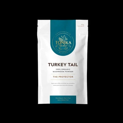 Tonika 100% Organic Mushroom Powder Turkey Tail 90g