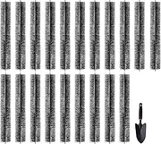 VEVOR Gutter Brush, 60 Feet Total Length 5.25 inch Diameter Gutter Cleaning Tools, Ground-Level Gutter Brush Leaf Guard for 5 Inch Gutters, Easily Clear roof Leaves and Debris, 20 Pack