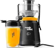 Magic Bullet 400W Mini Juicer, Black, Juicer that is compact, efficient and tidy. Juice directly into your cup. (MBJ07110K)