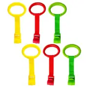 6 Pcs Baby Standing Pull Ring Stands up Assist Rings Toddler Handles