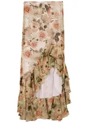 Alice + Olivia Braylee Floral-print Georgette Maxi Skirt - Multicoloured - 6 6
