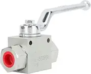 High Pressure Ball Valve Kit, 3/8in and 1/4in Quick Disconnect, Stainless Steel Quick Connect Fittings Hose Accessories for High Pressure Washer, 4500 PSI (3/8in)
