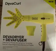 DevaCurl DevaDryer+DevaFuser Green Ionic 1800 Watt - New