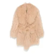 [Numero Otto] Numero Otto Aghata Belted Coat S NEUTRALS