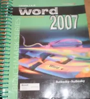 MICROSOFT WORD 2007 XP LEVEL 1 & 2 (BENCHMARK SERIES) By Nita Rutkosky BRAND NEW