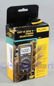 Fluke 107 Essential Multimeter CAT III 600 V NEW IN BOX