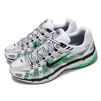在飛比找ETMall東森購物網優惠-Nike 休閒鞋 P-6000 男鞋 女鞋 白 銀 綠 復古