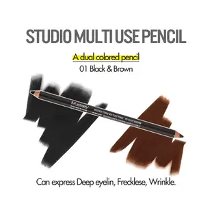 多功能眼線筆脣筆 [MustaeV]雙頭眼線鉛筆脣筆 Studio Multi Use Pencil