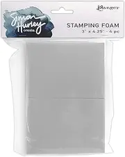 Simon Hurley Create. Stamping Foam 4 Pack 3” x 4.25” with a 20 mm Depth.