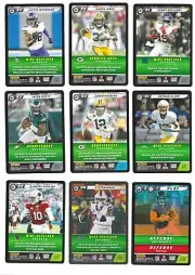 2022 Panini NFL Five TCG 9 card lot | w/ Diggs Rainbow Foil, Jefferson, Rodgers