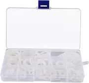 iplusmile 95pcs Assortment Seal Washer O Gasket Leakage Gasket Corrosion Resistant Convenient Storage for Household DIY Automotive and Electrical Applications