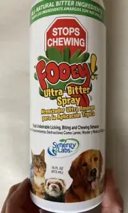 New! Fooey Ultra Bitter Spray Stops Pets From Chewing, Biting, Licking 16oz