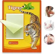 Tiger Patch/Patches, Relief Patch, Herbal Patch，Tiger Relief Balm，Double-Sided Available，Relieves discomfort in The Neck, Lower Back and Other Joints