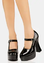 [Ellie Shoes] Vamp Tramp Platform Heels