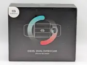 COOAU D30S 4K Dash Cam | GPS/Wi-Fi Front/Inside Dual Camera | 2.5K 1080P