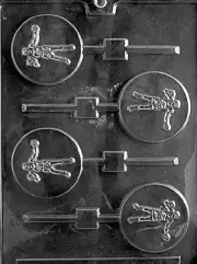 BOXER LOLLY chocolate candy molds boxing lollies sports