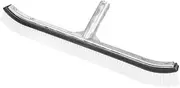 YARNOW Essential Pool Aluminum Brush Firm Bristles for Spa Hot Tub and Small Pool Maintenance Grey