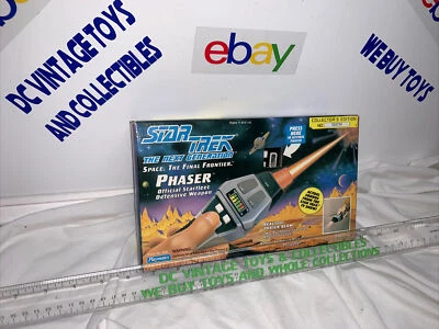 Playmates Star Trek TNG Phaser - 1992 - Vintage - Free USPS Priority Shipping!