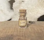 Dollhouse Miniature Halloween 1:12 Potion jar, Haunted Witch Wizard Yeti Fur