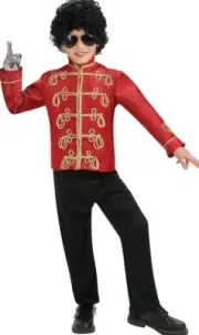 Rubies New Michael Jackson Military Jacket Child Medium 5-7 yrs