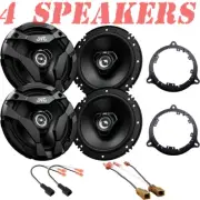 JVC 6.5" 300 Watts Front & Rear Replacement Speakers for 2000-2006 Nissan Sentra