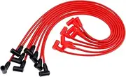 8Pcs Ignition Cable Spark Plug Wire 8mm Clips Fittment Fit for Chevrolet Fit for G Fit for M Fit for C Models Wires Over Valve Covers