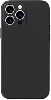 for Magnetic Wireless Charging Case for iPhone 13 11 12 14 Pro MAX Mini 8 Plus XR XS Max X SE 2020 Liquid Silicone Cover,Black,for iPhone 13 Pro