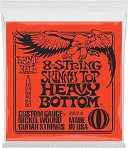 Ernie Ball Skinny Top Heavy Bottom Slinky 8-String Electric Guitar Strings - 9-80 Gauge