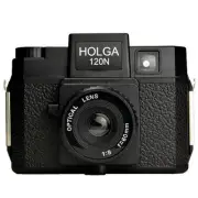 Holga 120N Medium Format Analog Film Camera (Black) 120 N