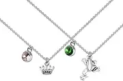[UJIMS] Princess the Frog Inspired Gifts Princess Tiana Fans Necklace for Best Friend Frog Lover Gift Fandom Gift